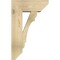 Ekena Millwork Olympic Slat Rough Sawn Bracket w/ Offset Brace, Douglas Fir, 8"W x 20"D x 32"H BKT0806X20X32OLY06RDF - alternate 2